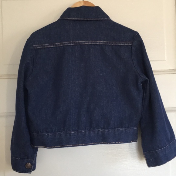 Vintage Dark Wash Jean Jacket - Picture 2 of 8